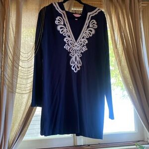 Lilly Pulitzer tunic length cotton top